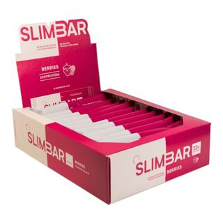 Box de  12 Barras de proteína - 22gr de proteína - SlimBar - Berries,hi-res