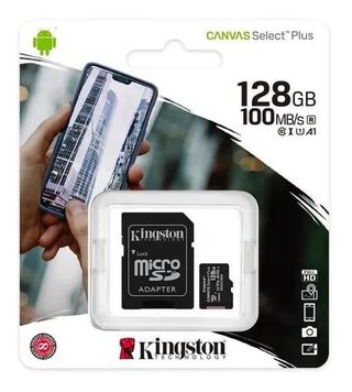 Tarjeta Kingston de Memoria Micro SD 128GB,hi-res