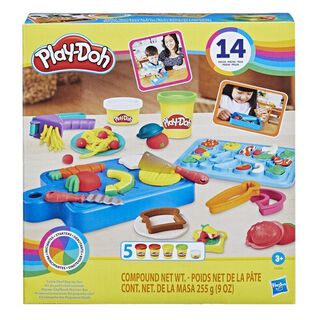 Masas y Plastilinas Play-Doh Primeras Creaciones del pequeño chef,hi-res