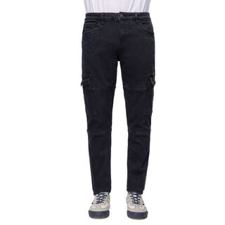 Jeans Skinny Cargo Negro I Fp Hombre Fashion'S Park,hi-res