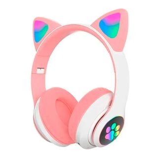 Audifono Monster Cat Ears Pink Cool Kids Bluetooth - Malik,hi-res