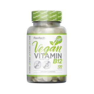 Vegan Vitamin B12 120 caps - Foodtech ,hi-res
