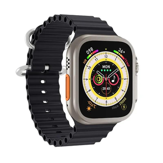 Reloj inteligente Smartwatch Z55 ultra Correa Silicon 49mm Negro Unisex,hi-res