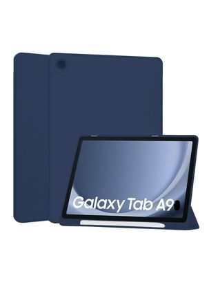 Funda Smart Cover Para Tablet Samsung A9 Azul,hi-res