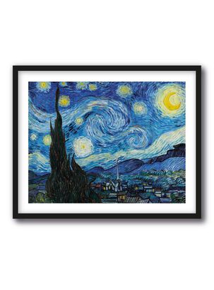 Cuadro 40x50 Starry Night de Van Gogh,hi-res