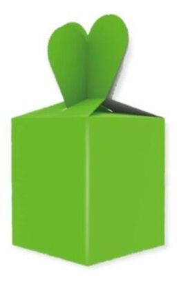 Cajas de Regalo para Dulces Cotillón Color Verde,hi-res