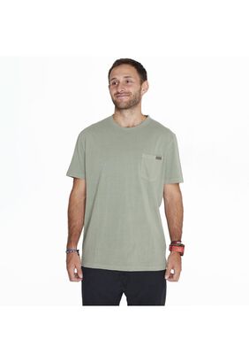 Polera M/C T-Shirt Short Sleeve Verde Hombre,hi-res
