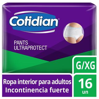 Pants Cotidian Ultra Protect Incontinencia Fuerte 16 Un G/XG,hi-res