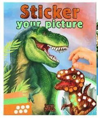 Dino World Sticker Your Picture,hi-res