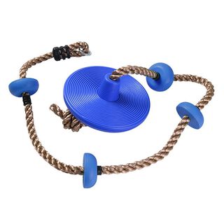 Columpio Circular con Cuerda Para Escalar - Azul,hi-res