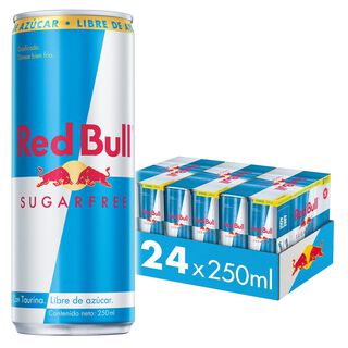 Red Bull Bebida Energética Pack 24 Latas Sin Azúcar 250Ml,hi-res