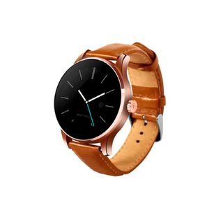 Reloj Inteligente Smartwatch K88H Brown Leather,hi-res