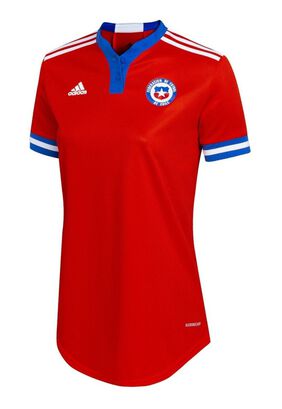Camiseta Chile 2021 2022 Mujer Titular Nueva Original adidas,hi-res