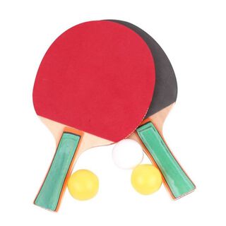 Paletas De Ping Pong Ak Sport Tres Pelotas,hi-res