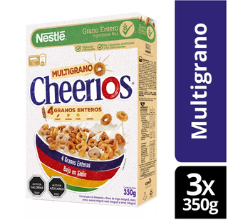 Cereal CHEERIOS® Multigrano 350g Pack X3Por Nestlé,hi-res