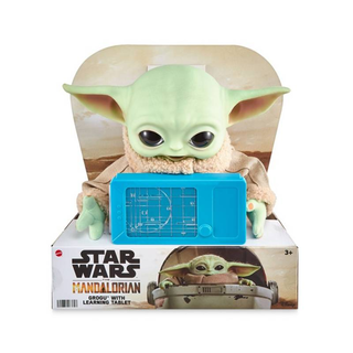 Peluche Grogu con tablet - The Child Star Wars - Mattel,hi-res
