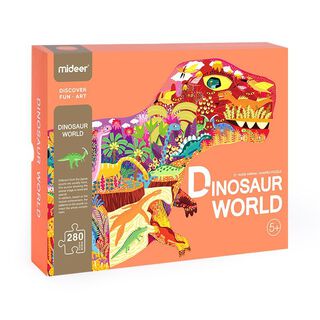 Puzzle El Mundo de los Dinosaurios,hi-res