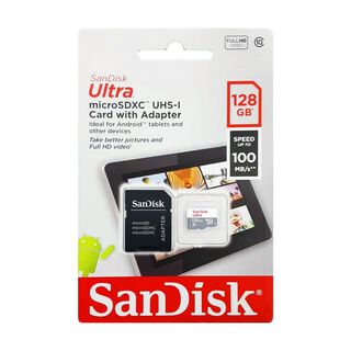 Tarjeta Memoria Micro SD XC 128 GB Sandisk,hi-res