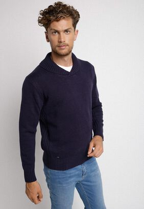 Sweater Prodigy azul marino,hi-res