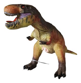 Dinosaurio Tyrannosaurus Rex Gigante De Goma Con Sonido 65cm,hi-res