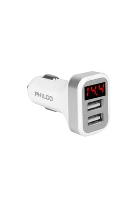 Cargador Auto Dbole USB Philco con Pantalla,hi-res