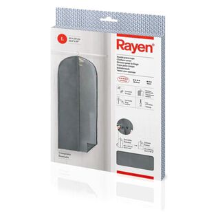 Funda de Ropa "L" Closet Color Negro Premium Rayen®,hi-res