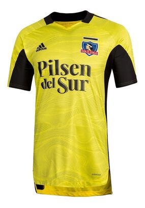 Camiseta Colo Colo 2021 Arquero Amarilla Nueva Original,hi-res