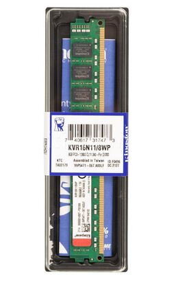 Memoria RAM 8GB Kingston KVR16N11/8WP,hi-res