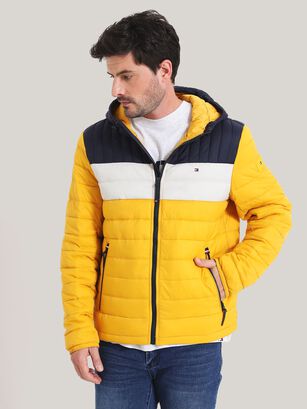 PARKA WEIGHT QUILTED COLORBLOCK AMARILLO TOMMY HILFIGER,hi-res