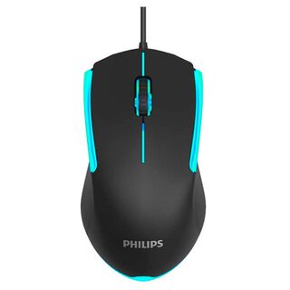 Mouse Gamer Philips Momentum G314 Negro 1200 Dpi,hi-res