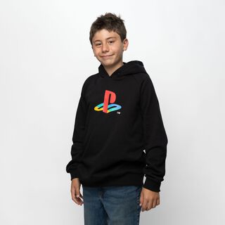 Poleron Niño 90s Negro PlayStation,hi-res