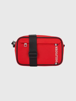 Bolso Reporter Monotype Rojo Tommy Hilfiger,hi-res