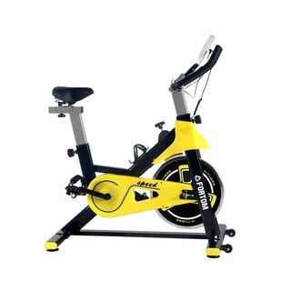 Bicicleta Spinning Disco 8 KG Black/Yellow,hi-res