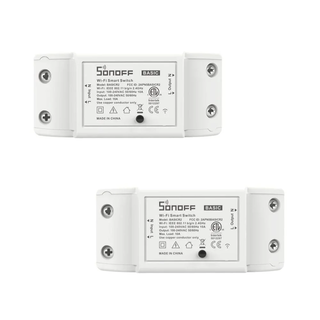 Pack de 2 Interruptores Wifi DIY Sonoff Basic,hi-res