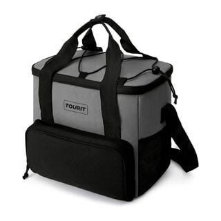 Tourit Cooler Bag Refrigerador Aislado Portátil de 14L - Gris,hi-res