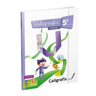 CALIGRAFIA VERTICAL 5 BÁSICO. Editorial: Editorial Caligrafix,hi-res