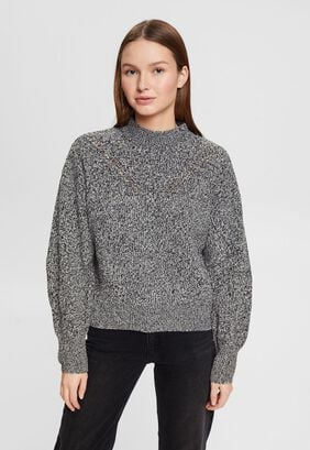 Sweater Con Cuello Alto Mujer Esprit,hi-res