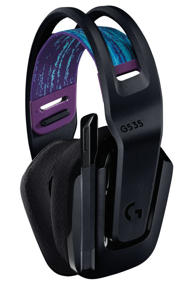 Logitech G535 Wireless Auriculares Gaming Inalámbricos Negros para PC/PS4/ PS5