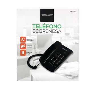 TELEFONO DE SOBREMESA DBLUE DBTL301W BLANCO,hi-res
