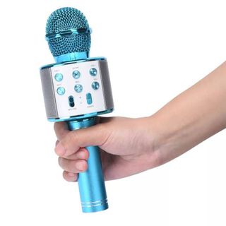 Micrófono Parlante Inalámbrico Karaoke Ws-858l,hi-res