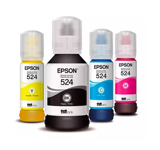Tinta Epson Pack T524 Negra, Magenta, Cian, Amarillo,hi-res