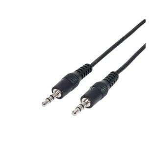 Cables auxiliar Ultra macho a macho 0.9 mts negro,hi-res