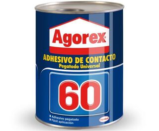 Pegamento Adhesivo De Contacto Multiuso Agorex-60 1 Litro,hi-res