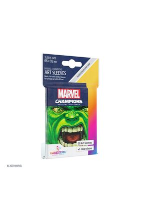 Marvel Champions Sleeves – Hulk,hi-res