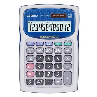 Calculadora de Sobremesa Casio WM-220MS-WE Blanca,hi-res