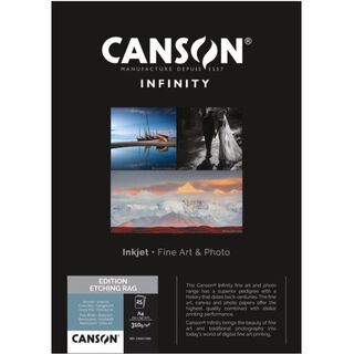 Papel Canson Infinity Edition Etching Rag 310gr Mate A4 25h,hi-res