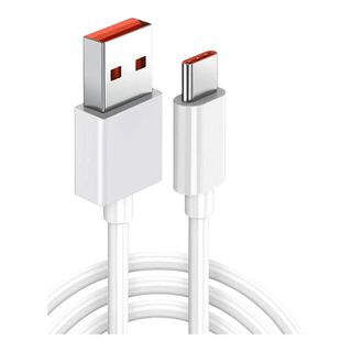 CABLE XIAOMI 6A TYPE-A TO TYPE-C BLANCO,hi-res