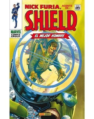 Marvel Gold. Nick Furia: Agente De Shield 1 El Mejor Hombre,hi-res