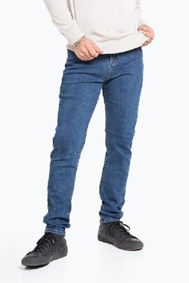 Jeans Hombre Skinny Azul Focalizado Suave,hi-res