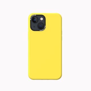 Carcasa Silicona Case iPhone 13 Amarillo,hi-res